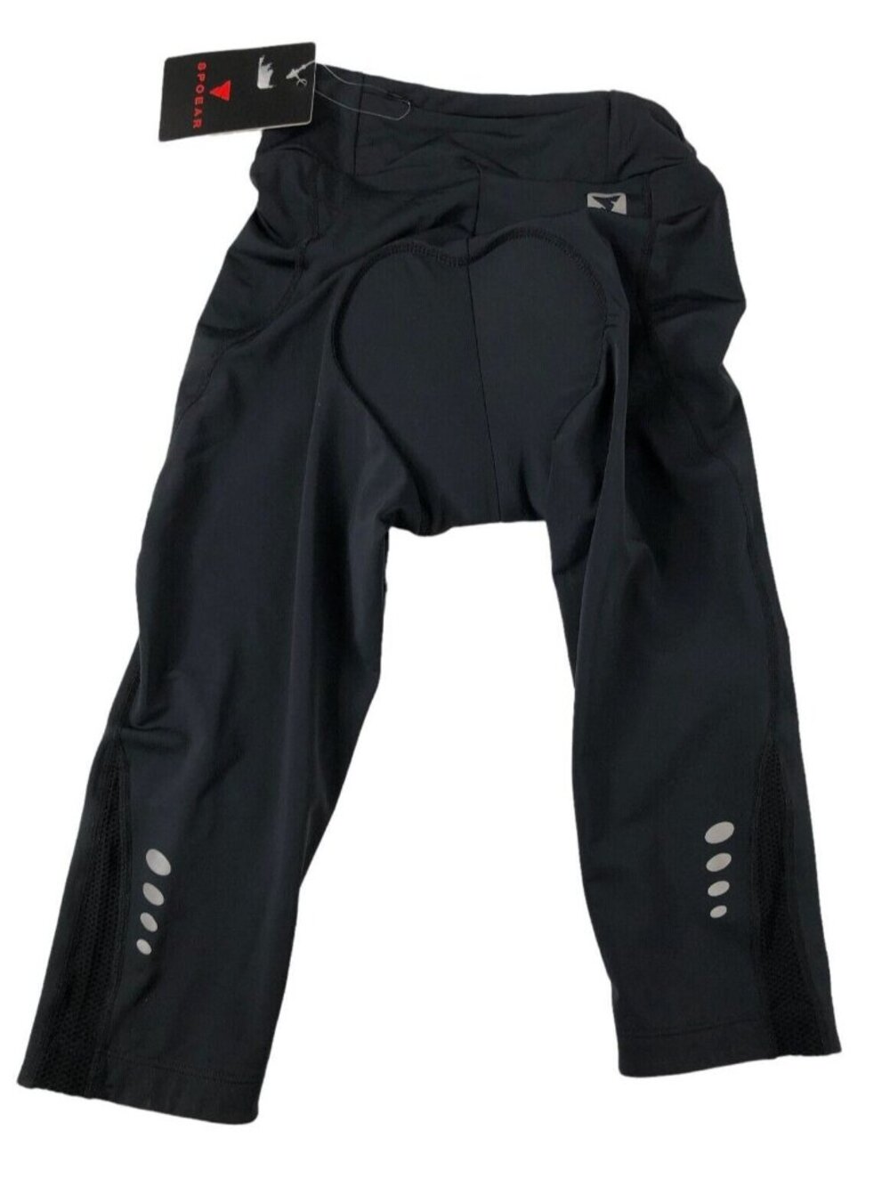 New Spoear Womens Cycling Pants Padded Small Drawstring Waist Compression - Picture 4 of 5